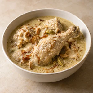 চিকেন কোরমা (কক মুরগি ১/৪) — প্রতীকী ছবি
