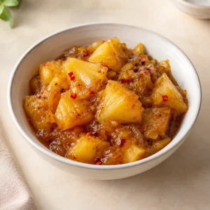 আনারসের চাটনি (মৌসুমি) — প্রতীকী ছবি