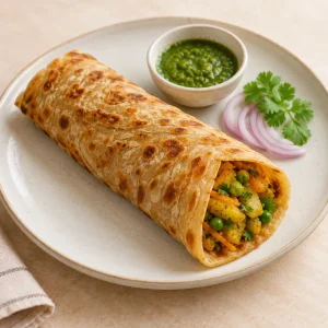 সবজির পরোটা রোল — প্রতীকী ছবি